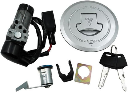 ya 6 8.24 baidi 1 piece ignition switch lock fuel gas cap for SEAT lock with 2 keys for 2015 GROM125 2AC