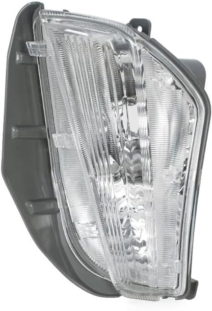 ya 11 9.14 baidiPair Front Bumper turn Signal Light Fog Light For 2012 2013 2014 for Toyota Prius V