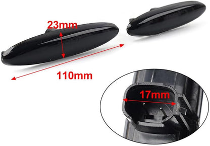 ya 13 9.15 baidi Dynamic LED Side Marker Turn Signal Light Fit for Toyota for Lexus IS250 35