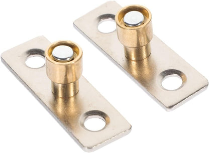 ya 26 10.21 baidi 2 Pcs Sliding Door Roller Guide Floor Guides Retainer Pocket Bottom