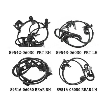 ya 4 8.14 New 4X 1 Set for Camry 2006-2011 ABS Wheel Speed Sensor 89543-06050 89543-06030