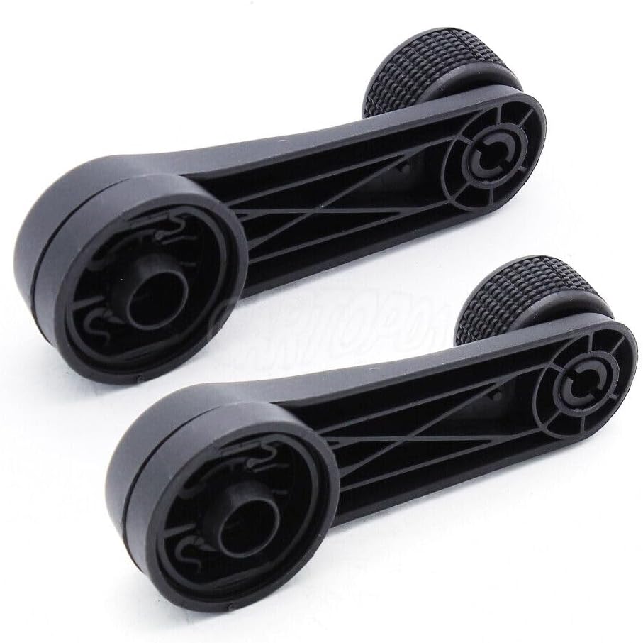 ya 4 8.24 baidi for Manual Window Crank Black Driver Lever Passenger Side for VW Beetle for Golf for Jetta 