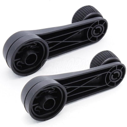 ya 4 8.24 baidi for Manual Window Crank Black Driver Lever Passenger Side for VW Beetle for Golf for Jetta 