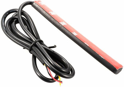ya 23 10.7 baidi 2Pcs 18LED Flexible Amber/Red Motorcycle ATV Tail Brake Stop Turn Signal Lightsa
