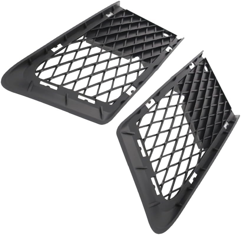 ya 5 8.10 Front Left & Right Bumper Lower Grille Fits For 3' E92 328i 328xi 2007-2010