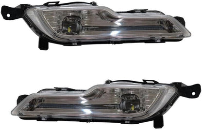 ya 10 9.16 zhengce Pair LED Fog Lights Driving Bumper Lamps Fit for Ford Explorer 2018-2019 2P