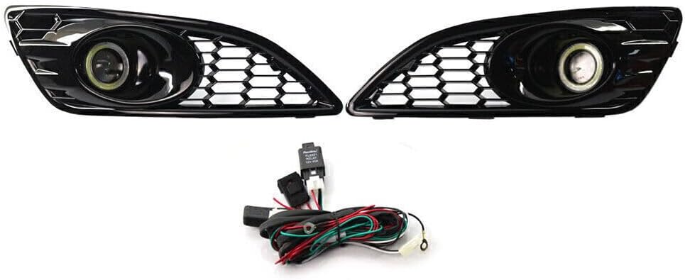 ya 4 8.8 Front Side LED Fog Lamp Light for Ford Fiesta Sedan 2013-2016 Van 12-16 Facelift