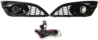 ya 4 8.8 Front Side LED Fog Lamp Light for Ford Fiesta Sedan 2013-2016 Van 12-16 Facelift