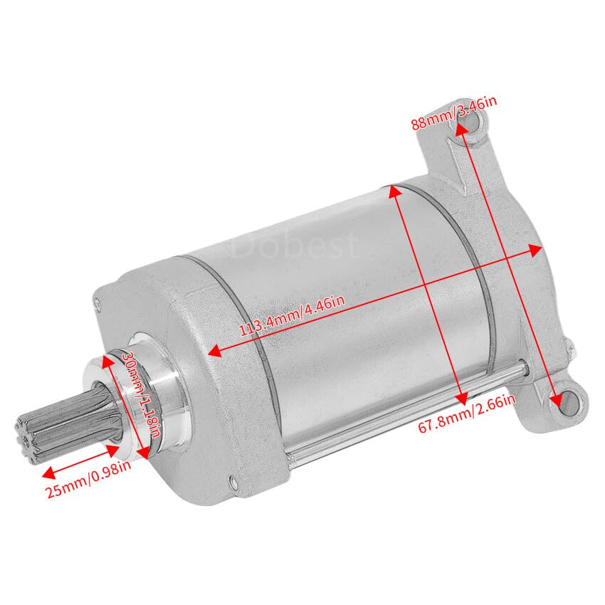 ya 23 10.7 baidi Starter Motor for Hisun Vector 700 2016 Motors Forge 700 15-16 HS500/HS700 14-17