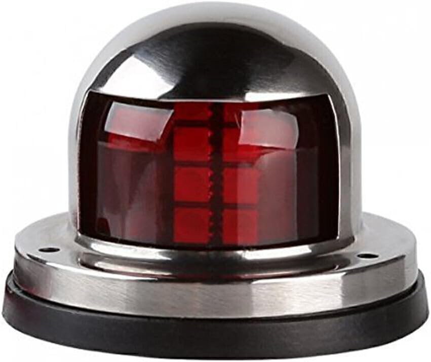 ya 4 8.14 2 Pair Marine Boat Yacht Pontoon 12V Stainless Steel LED Bow Navigation Lights