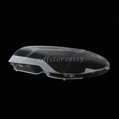 ya 9 10.24 Pair Headlight Headlamp Cover Lens For 2004-2006 for BMW E46 2DR Coupe 325ci 330ci