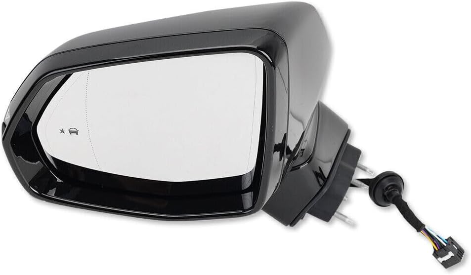 ya 11 9.14 baidiRight Side Mirror For for Cadillac XT5 2016-2020 Power Folding Memory Blind Spot