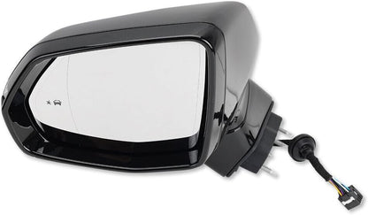 ya 11 9.14 baidiRight Side Mirror For for Cadillac XT5 2016-2020 Power Folding Memory Blind Spot