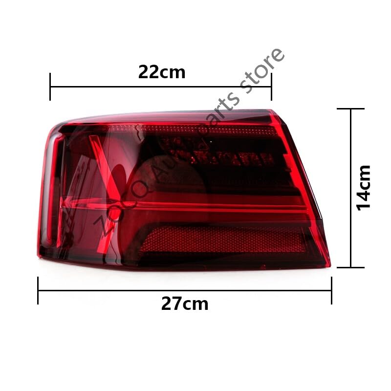 ya 5 8.24 baidi Right LED Rear Tail Light Brake Light Turn Signal for Audi A6L C7 PA 2016-2018