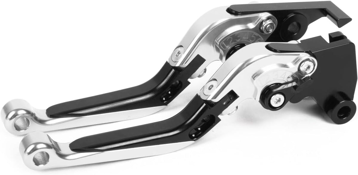 ya 11 9.14 baidifor Kawasaki 250HS 1991-1994/EX500 1987-91 Folding Extending Brake Clutch Levers