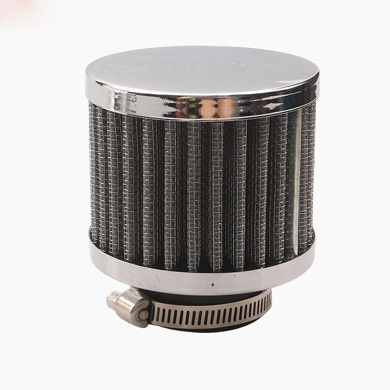 ya 5 8.10 750ML 10AN Baffled Oil Catch Can Breather Can w/Drain Valve W/Filter 2 Ports