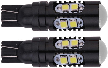 ya 4 8.10 Auto T10 2323 10-SMD LED Bulbs Bright Lights White Lamps 12V 24V