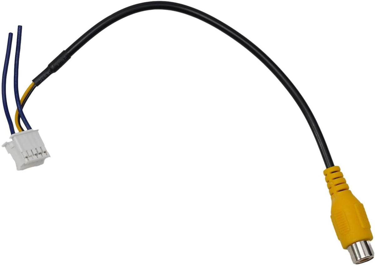 ya 23 10.7 baidi 1*Camera Wiring Connector Video Input Cable Adapter 10 Pin Yellow Color New