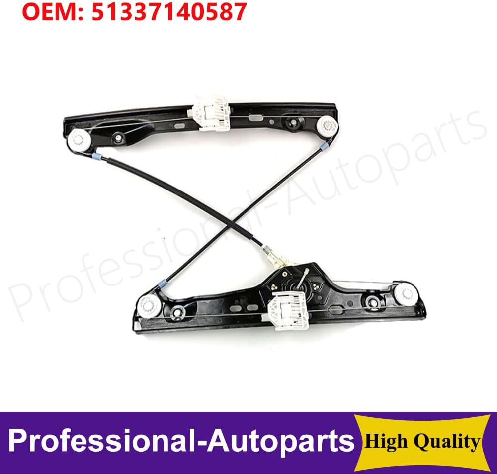 ya 12 10.8 baidi Front Left Window Regulator Without Motor for BMW E90 E91 3' 318i N43 320d 325I