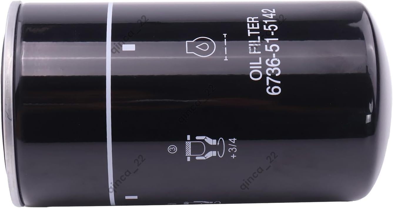 ya 5 8.24 baidi Suitable for Komatsu engine SAA4D107E SAA6D107E oil filter 6736-51-5142