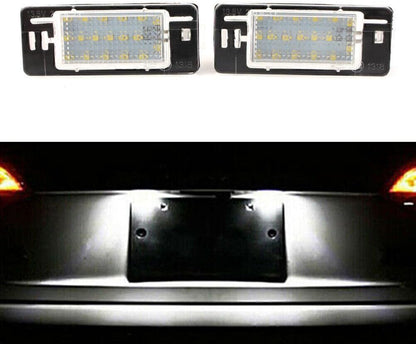 ya 4 8.8 2pcs LED License Plate Number Light Error No Light Suitable for Opel Vectra C Estate 02-08