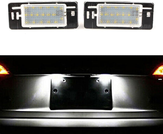 ya 4 8.8 2pcs LED License Plate Number Light Error No Light Suitable for Opel Vectra C Estate 02-08