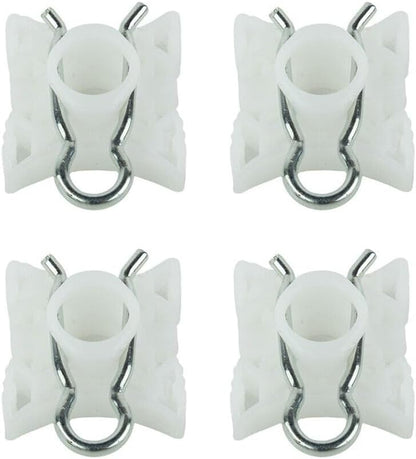ya 12 10.8 baidi 51321938884 Set of 4PCS Window Regulator Slider Clips For 3 Series E32/E34/E36