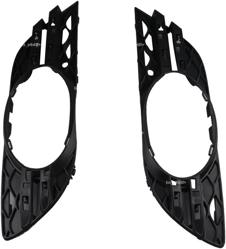 ya 9 10.24 Pair L&R Fog Light Lamp Bumper Cover Grill for Mercedes-Benz 07-09 E-CLASS W211