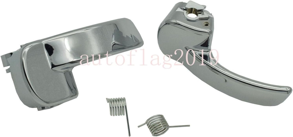 ya 4 8.14 for Nissan Qashqai 07-14 Double Inner Door Handle Pull Button Chrome Left and Right 