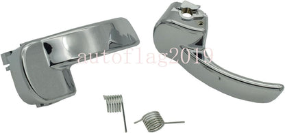 ya 4 8.14 for Nissan Qashqai 07-14 Double Inner Door Handle Pull Button Chrome Left and Right 