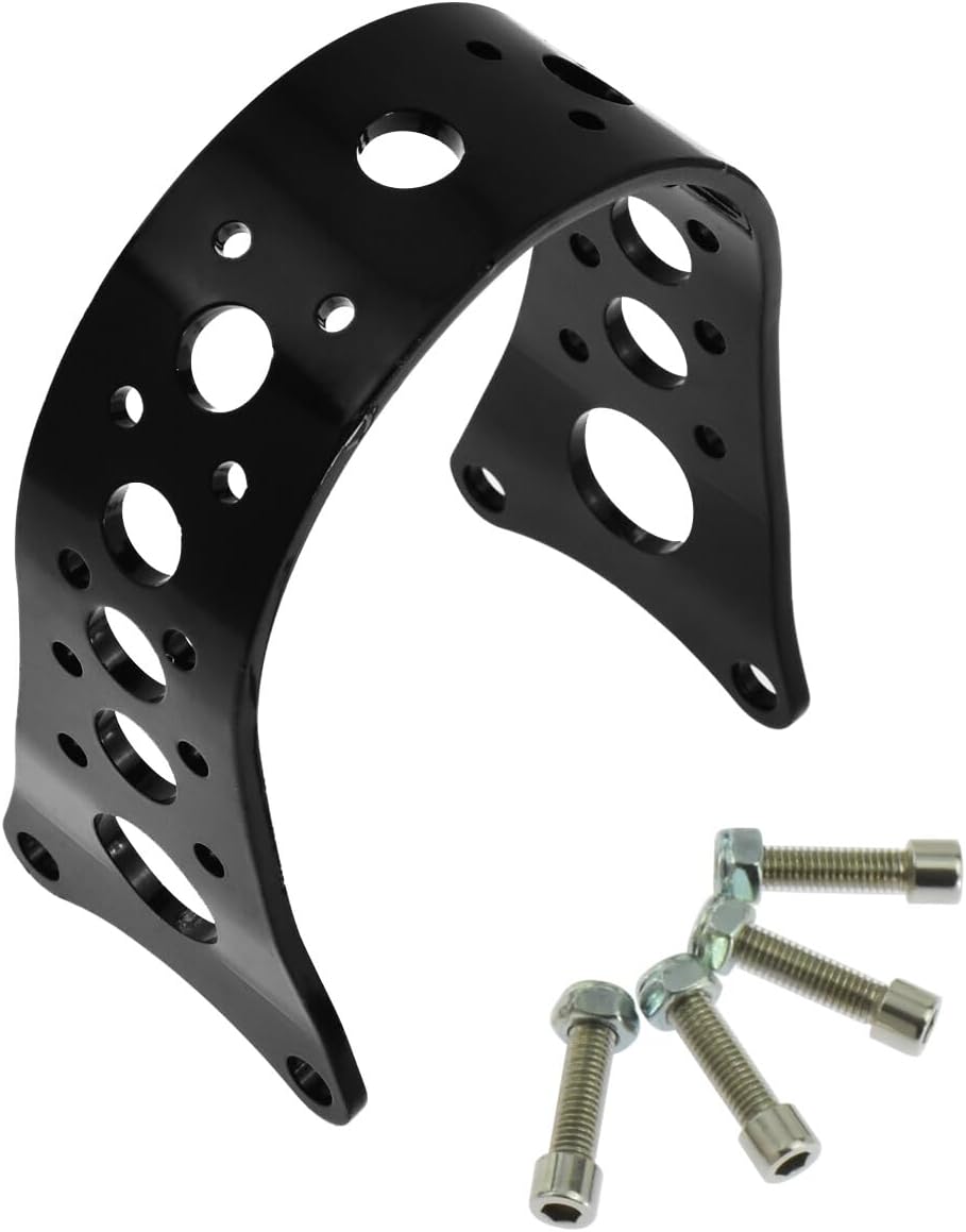 ya 9 10.24 Front Fork Fender Brace Tracker Narrow Fit for Harley Sportster Dyna Gloss