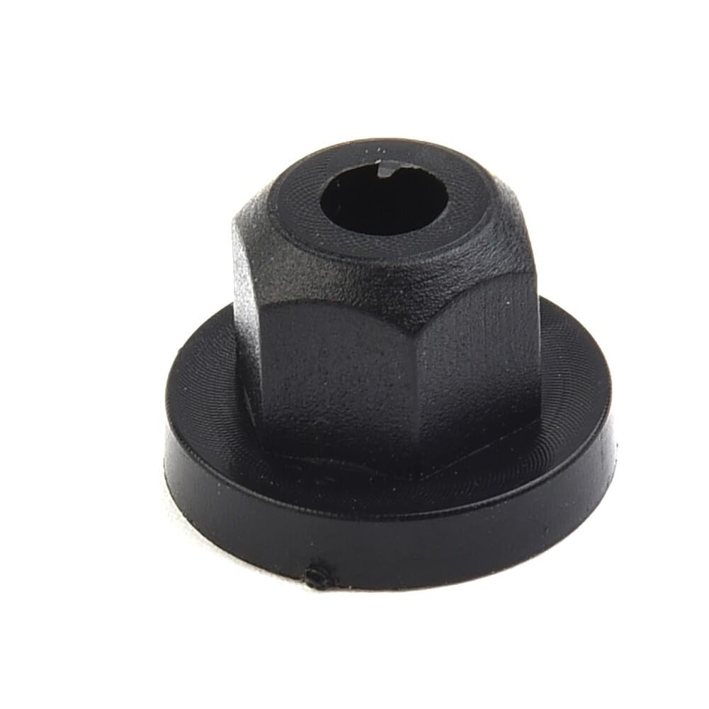 ya 13 9.15 baidi 20x Plastic Nut with Ring for E36 E39 E46 E60 E61 E65 E90 E91 X3 Nylon Black