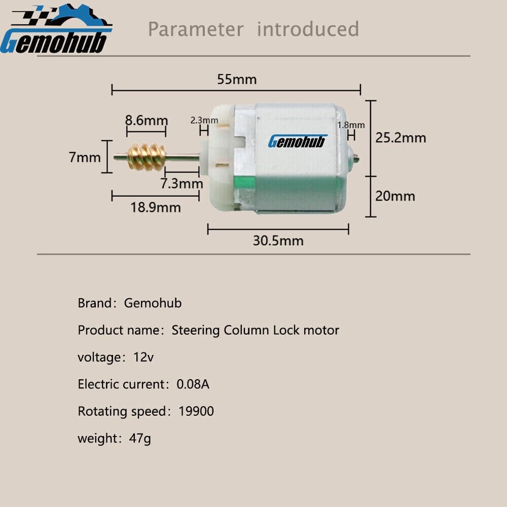 ya 5 8.24 baidi 3482-0340 Steering Column Lock Motor for 2008-2014 for Cadillac CTS