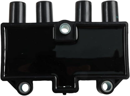 ya 9 10.24 UF503 1x Ignition Coil + 4x Spark Plugs for Chevy Aveo for Pontiac Wave for Suzuki Reno