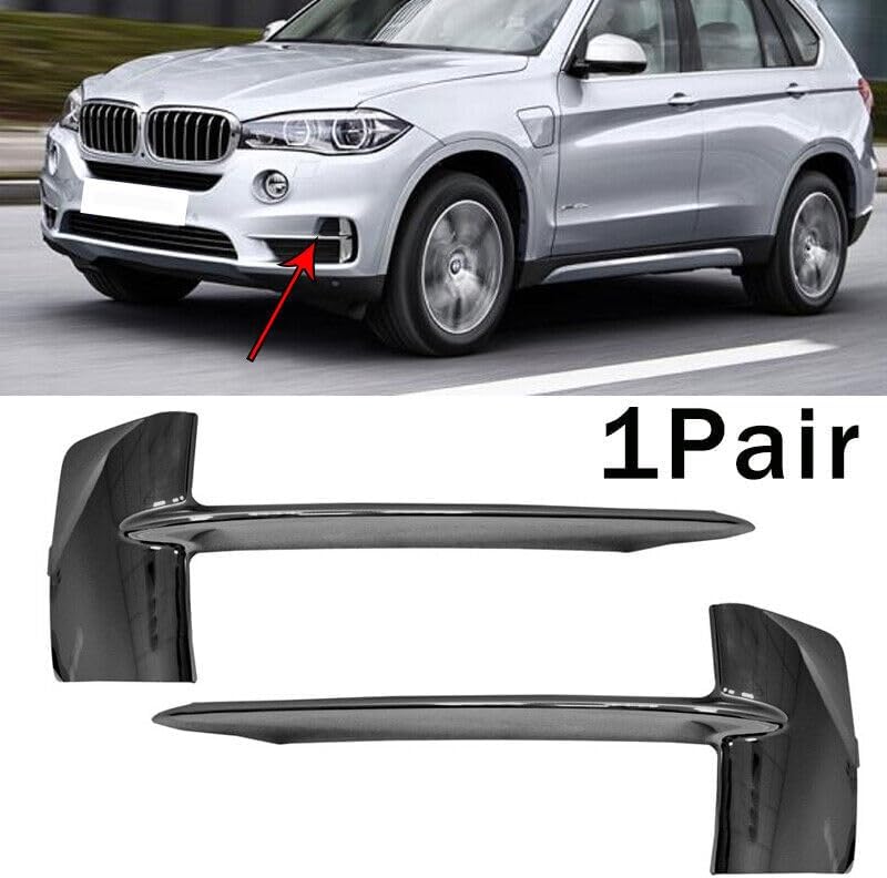 ya 11 9.14 baidi2 Pack for BMW X5 F15 Front Bumper Pure Black Excellence Chrome Grill 7325395 -