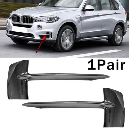 ya 11 9.14 baidi2 Pack for BMW X5 F15 Front Bumper Pure Black Excellence Chrome Grill 7325395 -