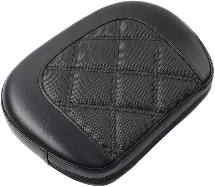 ya 14 9.20 zhengce Black Stitching Passenger Sissy Bar Backrest Pad for Harley Electra Road Gl-1