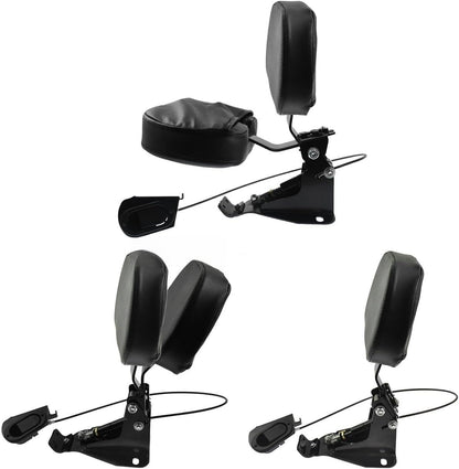 ya 6 8.24 baidi Rider Adjustable Backrest w/Mounting Kit Fit for Harley Touring Glides 2009-23