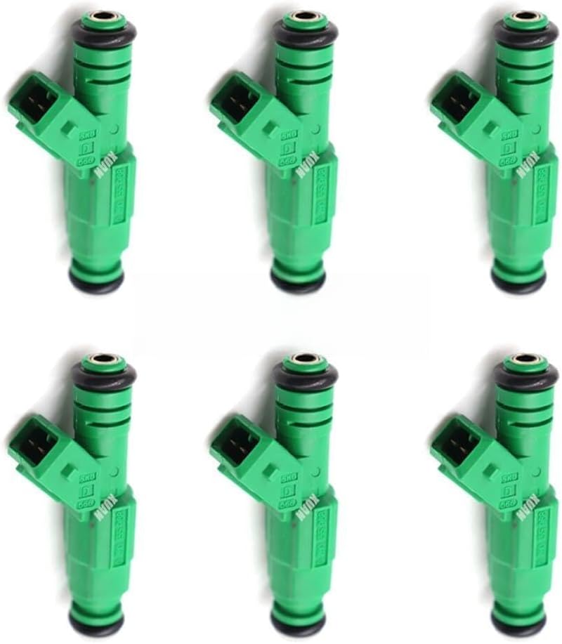 ya 10 9.16 baidi 6 Pack 0280155968 Fuel Injector for GM for Ford TBI LT1 LS1 LS6 V8 440cc EV1 for Chevrolet -