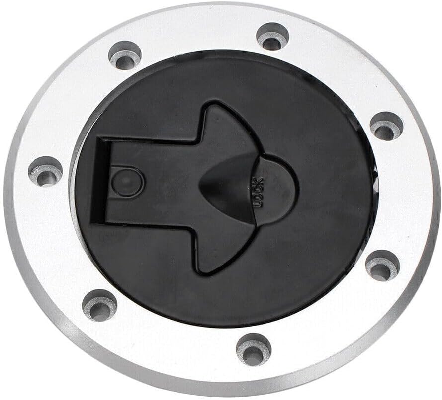 ya 6 8.14 for Kawasaki ZX6R ZX9R Fuel Gas Cap Cover Tank Lock Set w/ 2 Keys