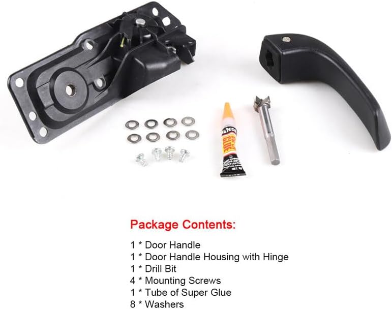 ya 4 8.24 baidi Door Handle Repair Kit Interior LH Driver Fits 07-13 Sierra Silverado