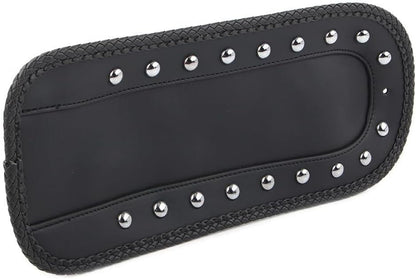 ya 4 8.10 for Harley Softail 84-06 Black PU Leather Rivet Rear Fender Bib Solo for SEAT