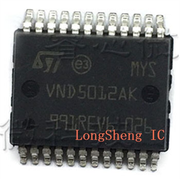 ya 16 10.20 baidi 5 pcs VND5012AK SSOP-24 Double Channel HIGH Side New #W7*-