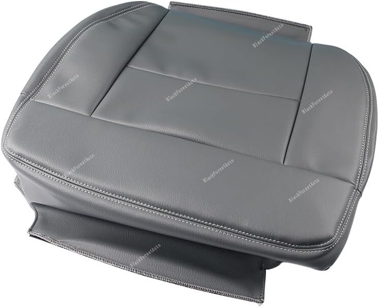 ya 12 10.8 baidi Fit for 2004-08 for Ford F-150 Lariat XLT Driver Side Bottom Gray Leather for Seat Cover