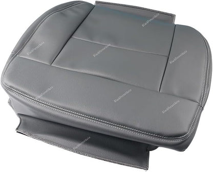 ya 12 10.8 baidi Fit for 2004-08 for Ford F-150 Lariat XLT Driver Side Bottom Gray Leather for Seat Cover