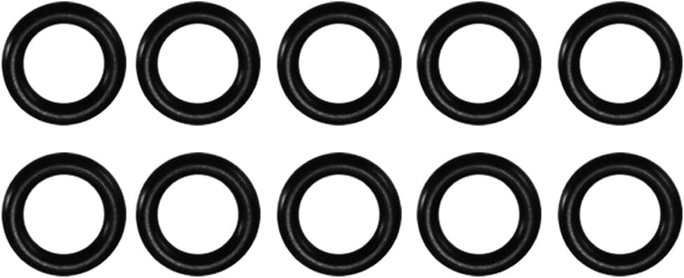 ya 4 8.8.2 10pcs Black Rubber Oil Drain Plug O-ring Gasket Fit for Harley Twin Cam 11105