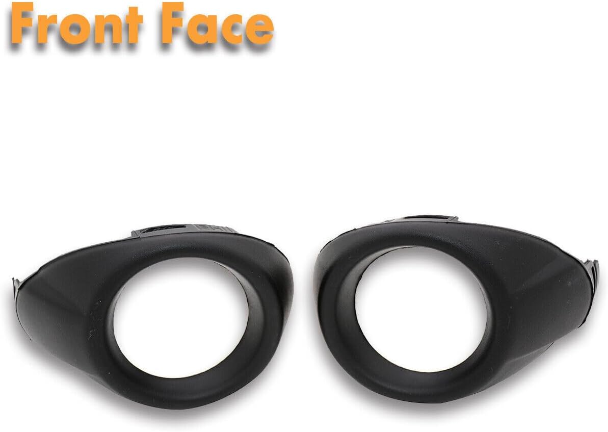 ya 10 9.16 zhengce 1Pair Skin Line Front Fog Lamp Light Cover bezels for Ford Focus 3 III 2012