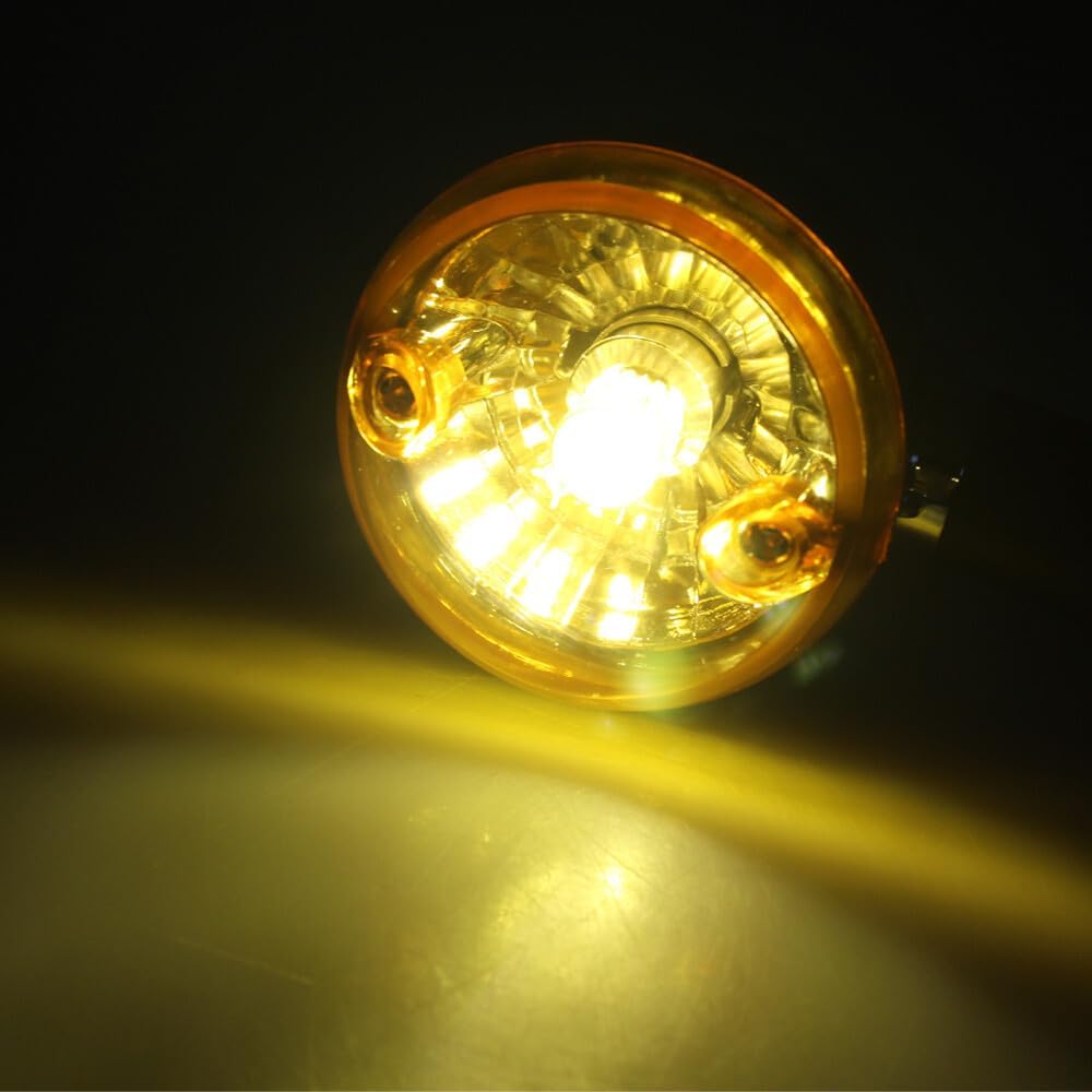ya 23 10.7 baidi Motorcycle Rear LED Turn Signals Indicators Amber Blinker Light For Indian Scout