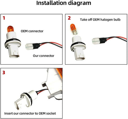 ya 7 8.24 baidi Side Marker Light Turn Signal Lamp for Mitsubishi Colt CZC CZ3 Z23 Z24 Z25