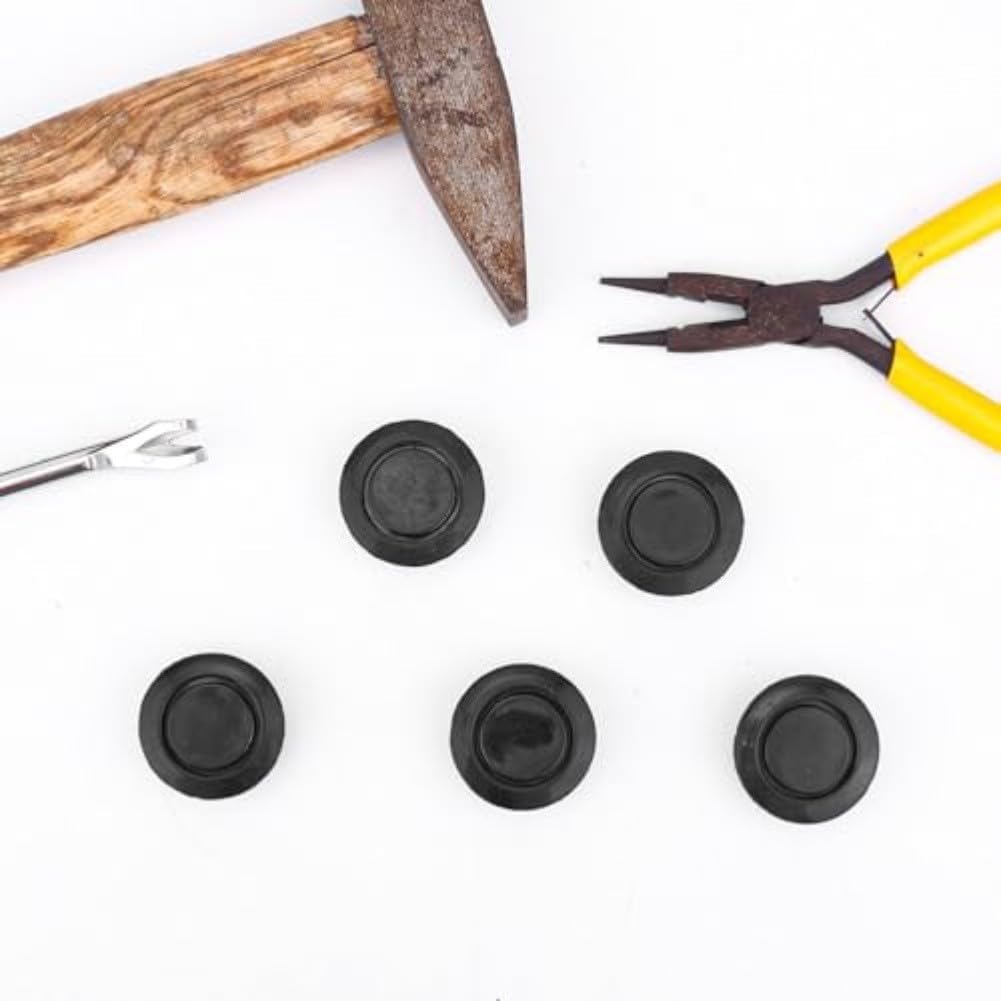 ya 13 9.15 baidi For Car Rear Bumper Sensor Hole Covers Black 20pcs Set for Easy Installation